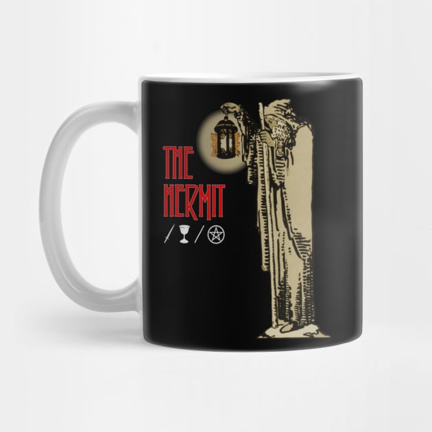 The Hermit Tarot Card - 70s Rock Parody by Occult Designs